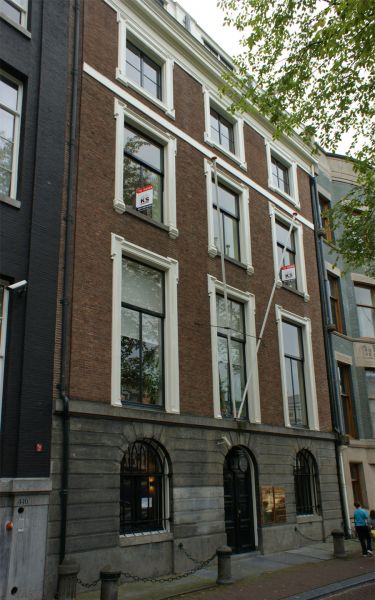 Herengracht 444 v��r de brand.
