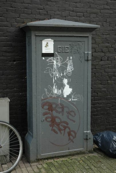 Kabelkast in de Langestraat