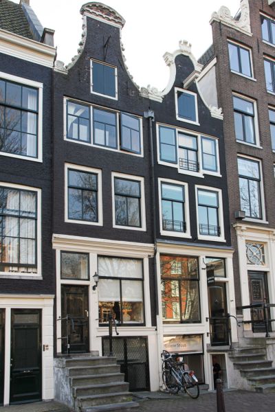 Prinsengracht 584 en 582 (&copy; Walther Schoonenberg)