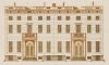 Keizersgracht 672-674. Tekening uit het Grachtenboekje van Cornelis Danckerts