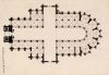 Plattegrond van de Nieuwe Kerk, toegeschreven aan architect Weissmann, gemaakt vanwege de restauratie eind 19de eeuw.