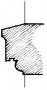 Cordonband. Tekening T. Rouwhorst