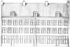 Opmetingstekening van de woningen Amstel 86-96