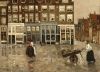 George Hendrik Breitner, Hoek van het Leidseplein in Amsterdam, 1898 (privécollectie).