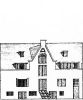 Herengracht 119. Tekening uit het Grachtenboek van Caspar Philips
