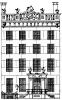 Herengracht 164. Tekening uit het Grachtenboek van Caspar Philips