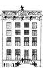 Herengracht 209. Tekening uit het Grachtenboek van Caspar Philips.