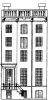 Herengracht 425. Tekening uit het Grachtenboek van Caspar Philips.