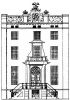 Herengracht 436. Tekening uit het Grachtenboek van Caspar Philips