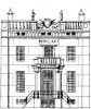 Herengracht 456. Tekening uit het Grachtenboek van Caspar Philips