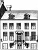Herengracht 580. Tekening uit het Grachtenboek van Caspar Philips.