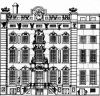 Keizersgracht 444-446. Tekening uit het Grachtenboek van Caspar Philips. Keizersgracht 444-446. Tekening uit het Grachtenboek van Caspar Philips.