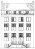Reconstructie van de 17de-eeuwse toestand. Tekening Henk Zantkuijl