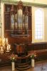 Preekstoel en orgel in één meubel (© Walther Schoonenberg)