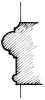 Cordonband. Tekening T. Rouwhorst
