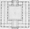 Plattegrond naar de originele tekening van D. Stalpaert uit 1656
