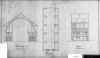 Sacristie. Ontwerptekening van A. Tepe Sacristie. Ontwerptekening van A. Tepe