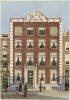 Hotel de Keizerskroon, Kalverstraat 71 (gesloopt). Tekening van J.M.A. Rieke uit 1886