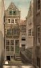 Misset tekende in 1904 een 17de-eeuws huis achter Koningsplein 10-12 vlak v��r de sloop.