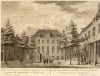 Het R.K. Jongensweeshuis in ca. 1765. Tekening van H.P. Schouten in de Atlas van Fouquet.