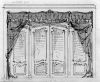 Ontwerptekening van wand in achterkamer met toevoegingen door Abraham G. Salm Bzn, 1888
