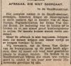 Afbraak gaat niet door (Handelsblad, 16/10/1930)