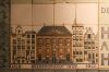 Detail van het tegeltableau: Herengracht 187 1818-1901 (© Walther Schoonenberg)