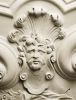 Eén van de vier seizoenen in het stucplafond (achterkamer) Eén van de vier seizoenen in het stucplafond (achterkamer)