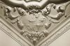 Eén van de vier elementen in het stucplafond (voorkamer) Eén van de vier elementen in het stucplafond (voorkamer)
