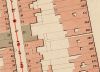 Detail van wijkkaart, buurt II, van J.C. Loman, 1876