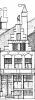 Brouwersgracht 90. Tekening uit het Grachtenboek van Caspar Philips Brouwersgracht 90. Tekening uit het Grachtenboek van Caspar Philips