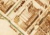 Op de kaart van Bosch uit 1679 is het hoekcomplex te zien waarvan Amstel 284 en Prinsengracht 1131 zijn  overgebleven.