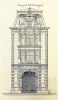 Ontwerptekening van de voorgevel op de Nieuwezijds Voorburgwal 304, A.L van Gendt, 1879 (Collectie Het Nieuwe Instituut, GEND t72)