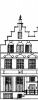 Herengracht 178. Tekening uit het Grachtenboek van Caspar Philips.