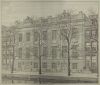 Schetsontwerp uit 1916 van de Gebr. van Gendt voor Boissevain & Co, Kort daarna is de naam veranderd in Pierson & Co.