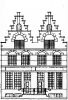 Herengracht 340. Tekening uit het Grachtenboek van Caspar Philips