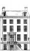 Herengracht 512. Tekening uit het Grachtenboek van Caspar Philips