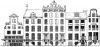 Keizersgracht 555. Tekening uit het Grachtenboek van Caspar Philips Keizersgracht 555. Tekening uit het Grachtenboek van Caspar Philips