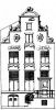 Keizersgracht 728. Tekening uit het Grachtenboek van Caspar Philips