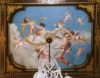 Plafondschildering met putti met de attributen van Venus van Tj. Reijenga