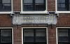 NZ Voorburgwal 161. Gedenksteen voor Alberdingk Thijm (&copy; Walther Schoonenberg)