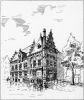 Presentatietekening van architect Bleijs