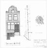 Lange Leidsedwarsstraat 31. Restauratietekening Bureau Monumentenzorg, tekening door J. Verhaar. Lange Leidsedwarsstraat 31. Restauratietekening Bureau Monumentenzorg, tekening door J. Verhaar.