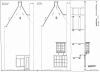 Restauratieplan achtergevel. Tekening Neil Kesper
