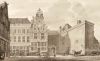 St. Luciënpleintje met de Weeshuispoort. Tekening van H.P. Schouten uit 1770 St. Luciënpleintje met de Weeshuispoort. Tekening van H.P. Schouten uit 1770