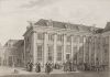 Meisjesplaats. Tekening van H.P. Schouten uit ca. 1770/80 Meisjesplaats. Tekening van H.P. Schouten uit ca. 1770/80