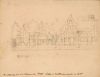 Keizersgracht 376-328 met in het midden de ingang van het uit 1618 daterende Claes Reynierszhhofje