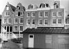 Bickersgracht 16-28 (v.r.n.l.) tijdens de restauratie