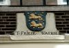 Ingebrachte gevelsteen 't Friese Wapen