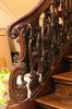 Beginbaluster van de trap in het souterrain (&copy; Walther Schoonenberg)